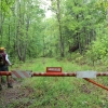 B ) Trailhead of Logging Road 5105 to Brush Creek Trail