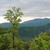 F ) The Meadow Creek Mountains in the Distance