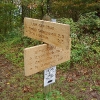 D ) The Junction of the Low Gap Trail With the Appalachian Trail