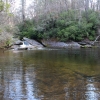 H ) A Small Waterfall Spilling from the Chatooga Narrows