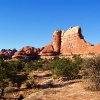 D ) Fin Along the Devil's Kitchen Trail