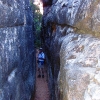 O ) Narrow Slot Along the Joint Trail