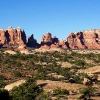 E ) Spires of The Pinnacle Along Devil's Kitchen