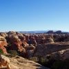 F ) LaSal Mountains from The Pinnacle