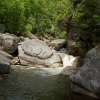 J ) Falls and Pool Upriver from Conley Cove