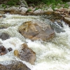 H ) Rapids Along the Linville River Near Conley Cove