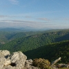 A ) From Hawksbill Summit Looking North, Up Gorge