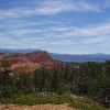 N ) View of Sinking Ship Mesa From the Fairyland Canyon Rim