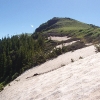 F ) We Had to Circumnavigate a Snow Field to Get to the Pass