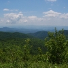 H ) The Graveyard Fields Area From the Graveyard Ridge Trail
