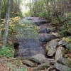 C ) At the Top of the First Climb Is Greybeard Falls