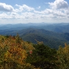 H ) Looking South From the Walker's Knob Overlook
