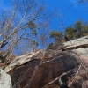 N ) Looking Up at the Cleveland Cliffs