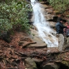 G ) Jones Gap Falls Plunges 50 Feet