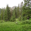 E ) First View of Savage Peak