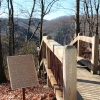 D ) Observation Shelter for Raven Cliff Falls