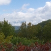 A ) From Snowball Mountain, Morning Fog on the Blue Ridge