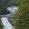 D ) A Closeup of Triple Falls