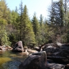 N ) Grassy Creek Just Below Wintergreen Falls