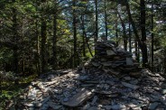 LeConte summit cairn