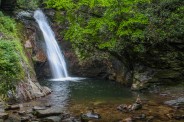 Side view Courthouse Falls