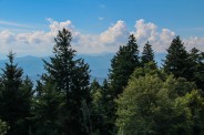 Looking south from summit