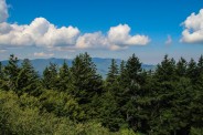 Looking west from summit
