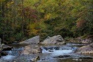 Boulders in Harper Creek
