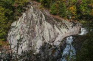 Harper Creek Falls from above