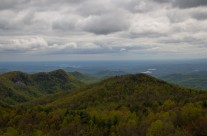 Foothills Trail from Sassafras Mountain, SC to Gum Gap, NC