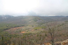 Big Green Mountain in Panthertown Valley