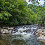 Noland Creek cascade
