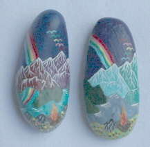 pair of summit stones