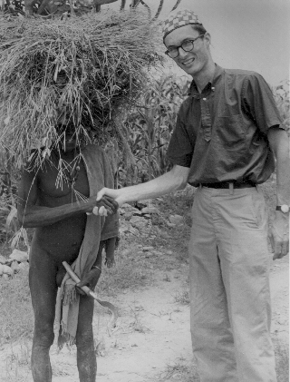 Ron Strickland in Cameroun 1963