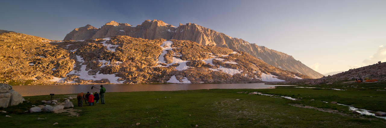 Morning by an Alpine Lake