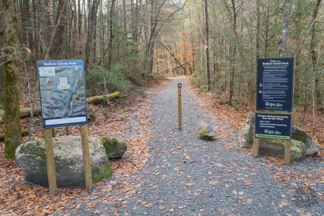 Meanderthals Buffalo Creek Park, Hickory Nut