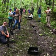 Local Students Help with Elkmont Historic District Project at Smokies National Park