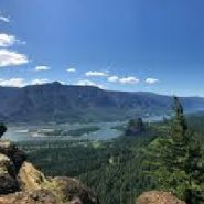 Enjoy late summer light on Hamilton Mountain in the Columbia River Gorge