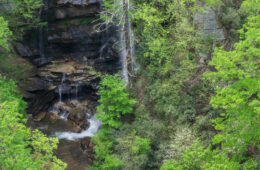 Big Bradley Falls Overlook, Green River Game Lands