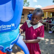 Children in developing countries receive safe water with Follow the Liters