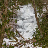 Frozen Waterfalls, Pisgah National Forest
